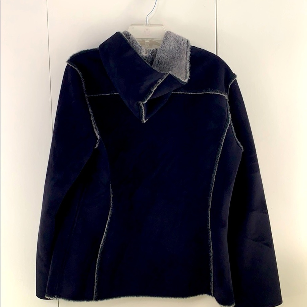 AEROS M jacket polyester faux suede